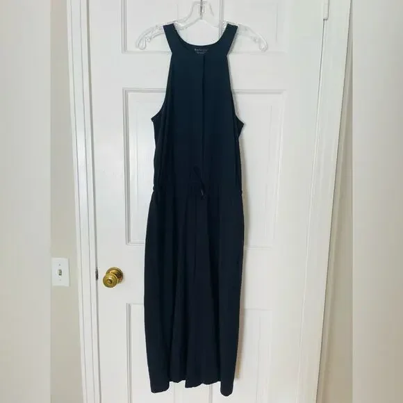 Athleta Mercer Wide Leg Open Back Halter Jumpsuit - Picture 4 of 13
